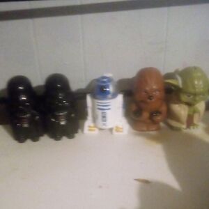 Pacifica Space Adventure Figure Set - Black, White, Brown, Green